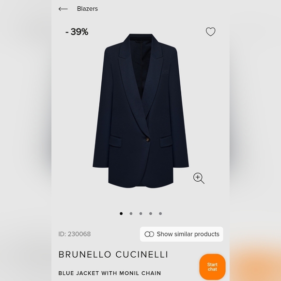 Brunello Cucinelli Blazer - Picture 1 of 10